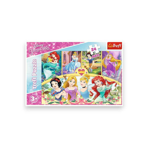 Picture of TREFL PUZZLE 24 PCS MAXI PRINCESS